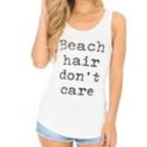 NWT- Beach Hair Don't Care